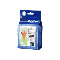 Produktbild för Brother LC3213 - 4-pack - svart, gul, cyan, magenta - original - bläckpatron