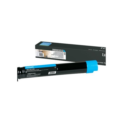 Lexmark International Lexmark - Extra lång livslängd - cyan - original - tonerkassett - LCCP