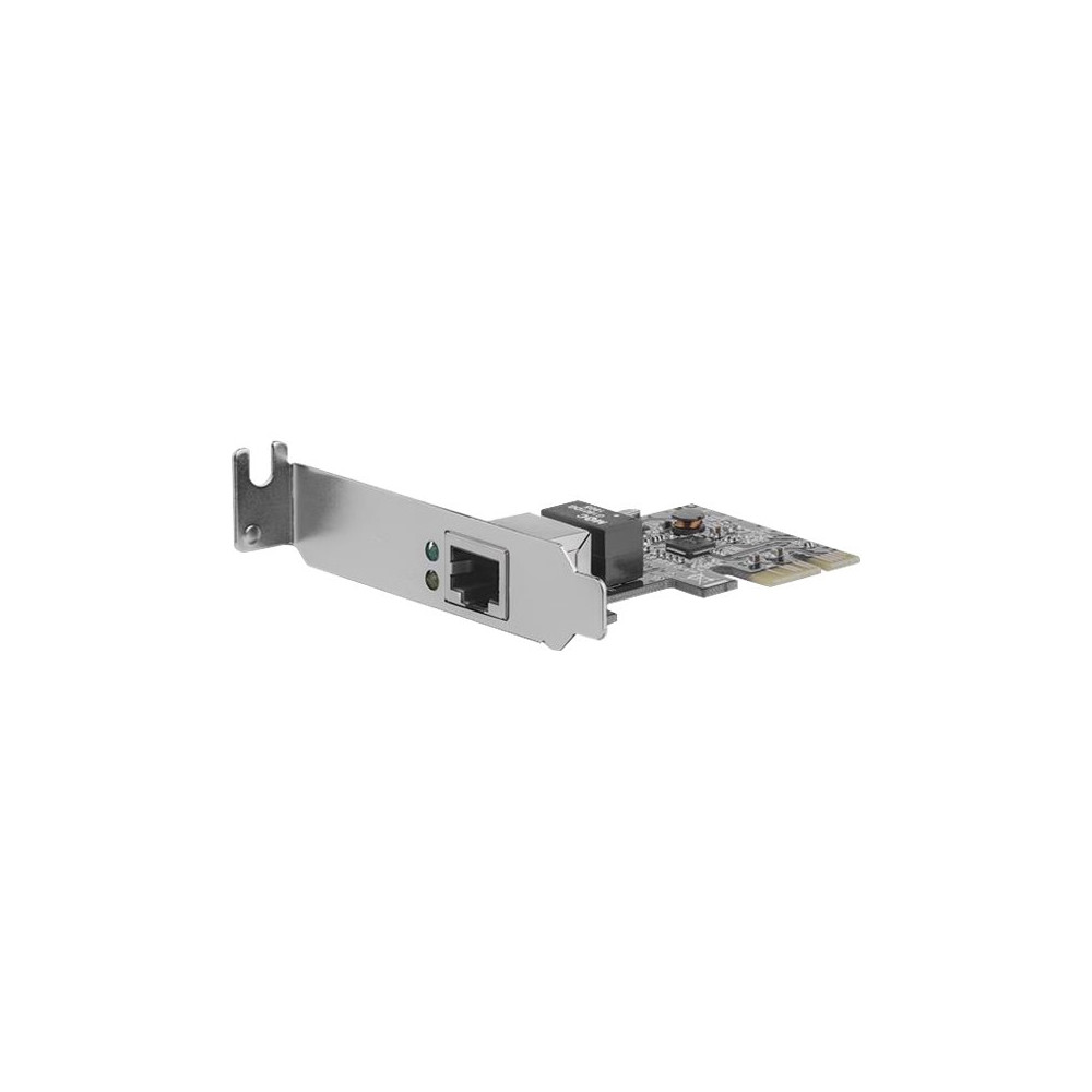 Produktbild för Startech 1 Port PCIe Network Card - Low Profile - RJ45 Port - Realtek RTL8111H Chipset - Ethernet Network Card - NIC Server Adapter Network Card (ST1000SPEX2L) - nätverksadapter - PCI Express x1 - Gigabit Ethernet x 1