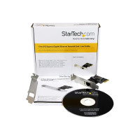 Produktbild för Startech 1 Port PCIe Network Card - Low Profile - RJ45 Port - Realtek RTL8111H Chipset - Ethernet Network Card - NIC Server Adapter Network Card (ST1000SPEX2L) - nätverksadapter - PCI Express x1 - Gigabit Ethernet x 1