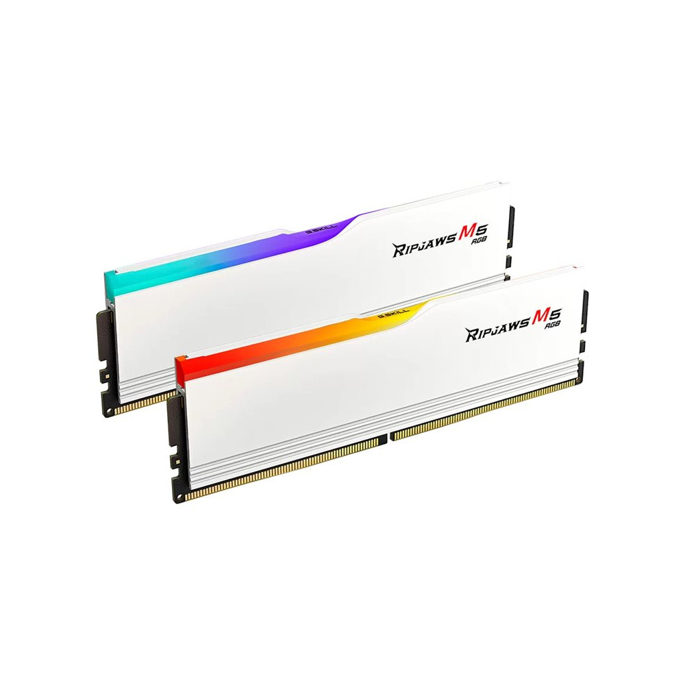 Produktbild för G.Skill Ripjaws M5 RGB - DDR5 - sats - 64 GB: 2 x 32 GB - DIMM 288-pin / PC5-48000 - ej buffrad