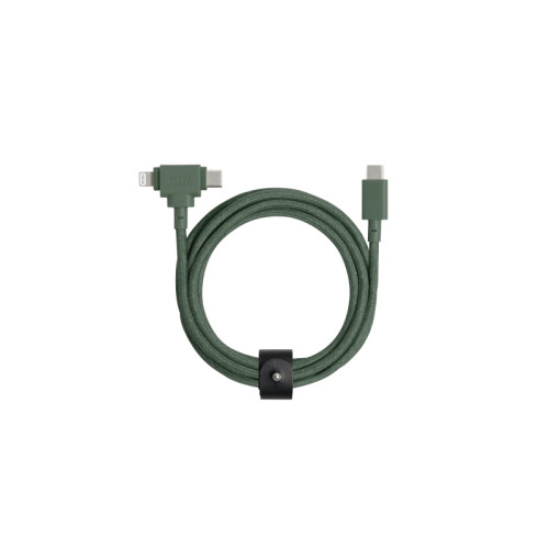 Native Union Native Union Belt Duo, Grön, USB C, USB C/Lightning, 1,5 m,...