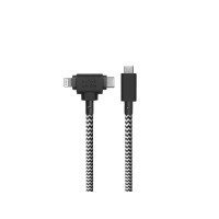 Produktbild för Native Union Belt Duo, Grön, USB C, USB C/Lightning, 1,5 m,...