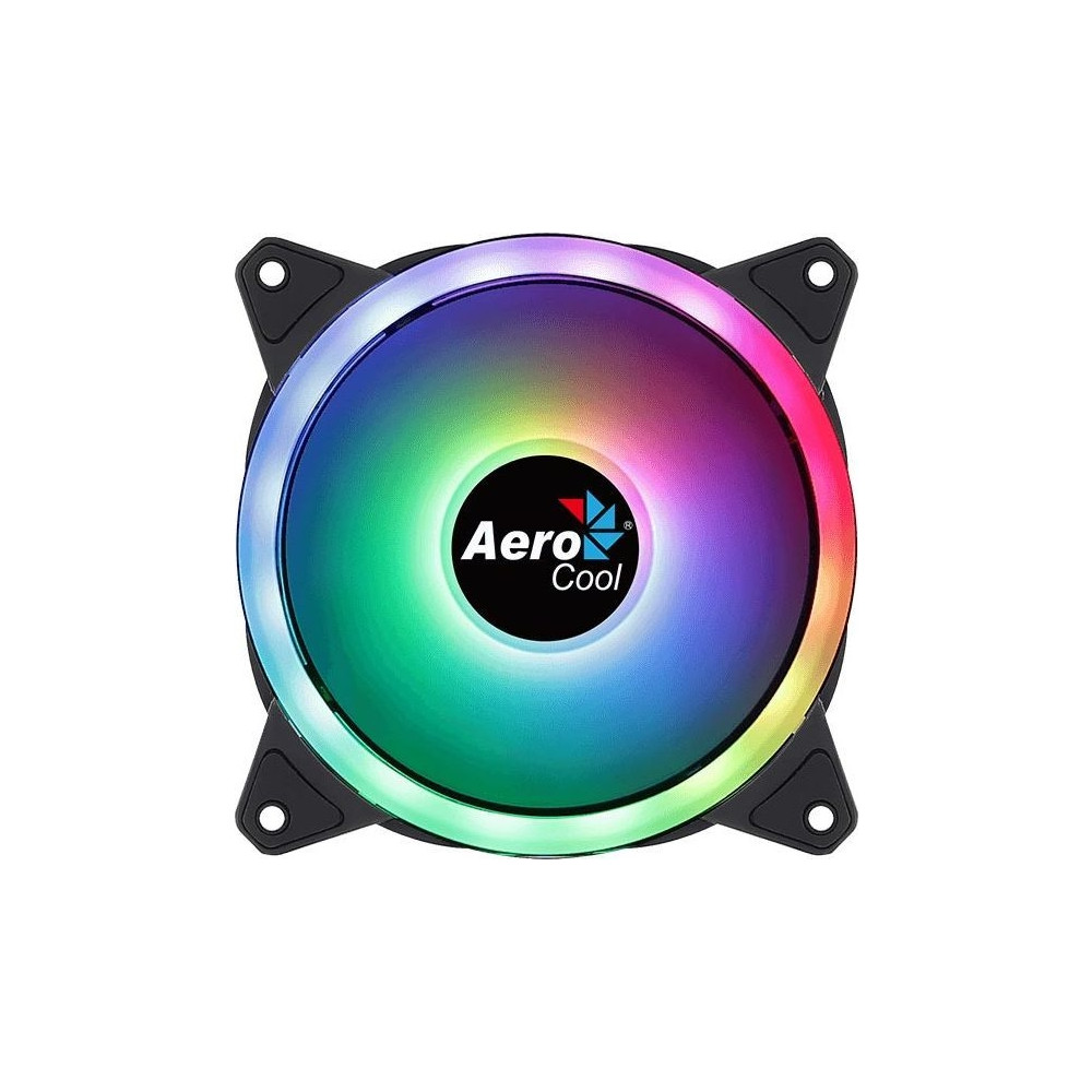 Produktbild för Aerocool Duo 14, Fan, 14 cm, 1000 RPM, 23,2 dB, 49,5 cfm, Sv...