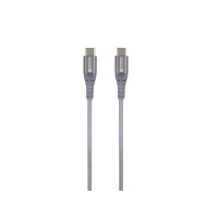 Produktbild för USB-kabel Skross USB-C till USB-C 1,2 m grå (SKCA0017C-C120C...