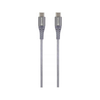 Produktbild för USB-kabel Skross USB-C till USB-C 1,2 m grå (SKCA0017C-C120C...