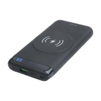 Produktbild för DELTACO trådlös powerbank - med magnet - Li-pol - USB-C, USB - 20 Watt