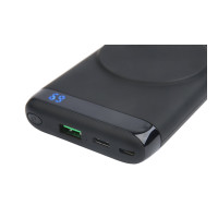 Produktbild för DELTACO trådlös powerbank - med magnet - Li-pol - USB-C, USB - 20 Watt