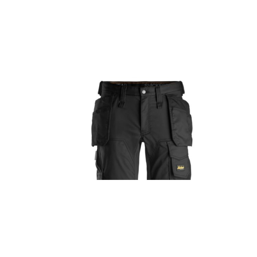 Produktbild för Snickers AllroundWork stretchshorts 6141 m/hylsterfickor sva...