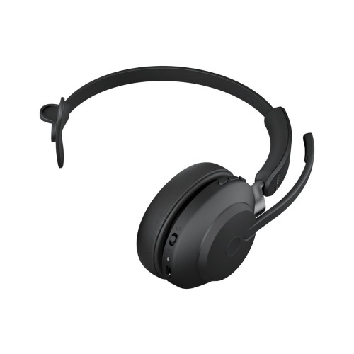 GN Audio Jabra Evolve2 65 UC Mono - headset - USB-A - med laddningsställ