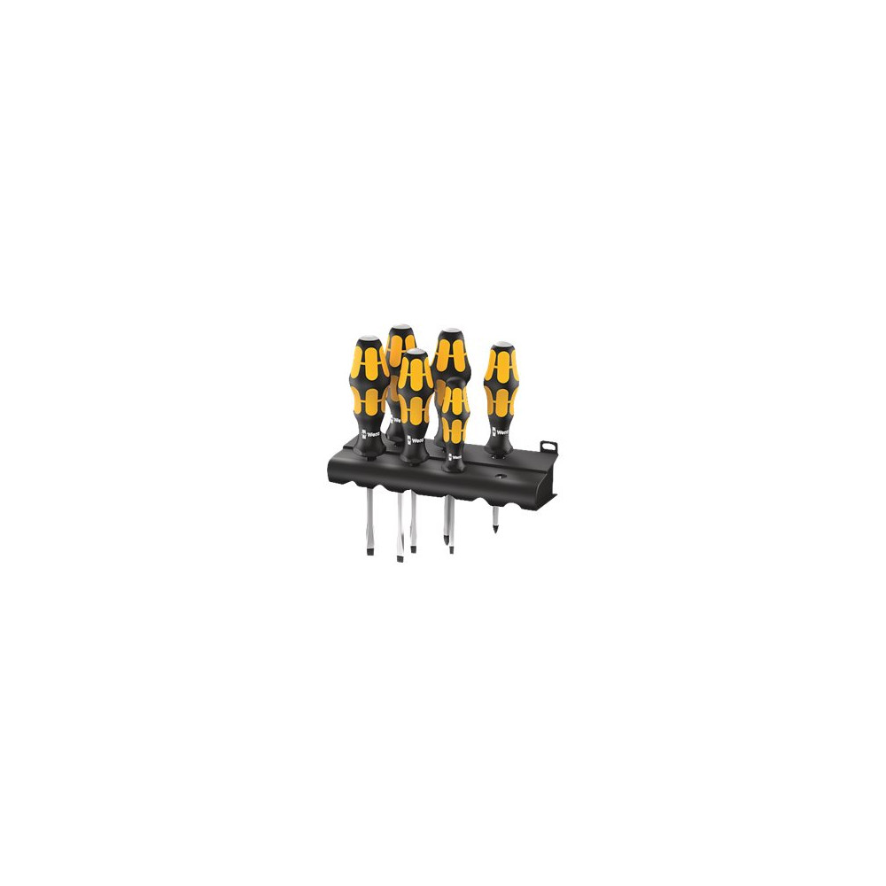 Produktbild för Wera Kraftform Plus - Series 900 932/918 - skruvmejseluppsättning - 6 delar