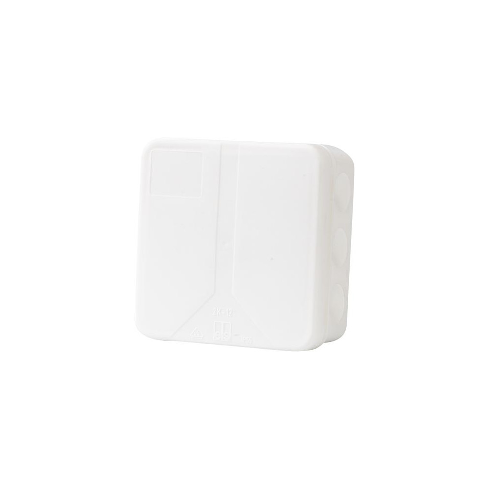 Produktbild för Grenkopplingsdosa 2,5mm², 2 st 85x85x37mm med 14 membraner,...