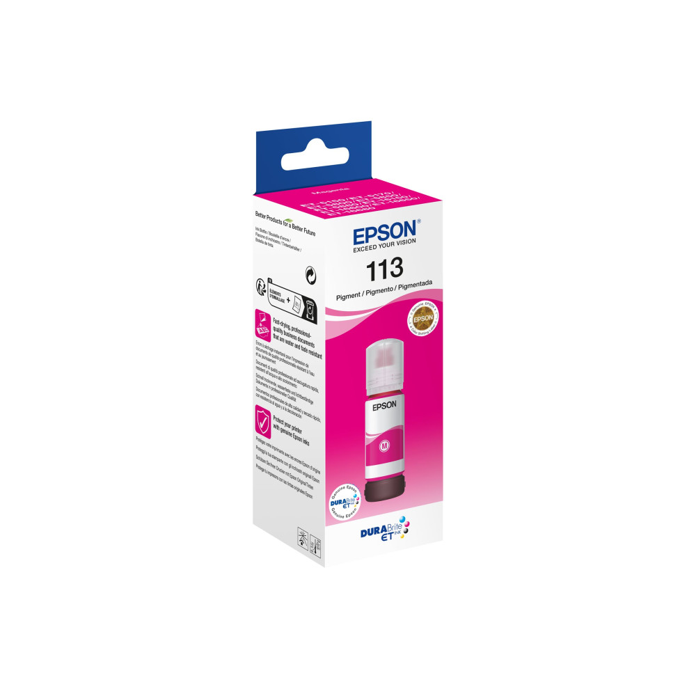Produktbild för Epson EcoTank 113 - magenta - original - påfyllnadsbläck