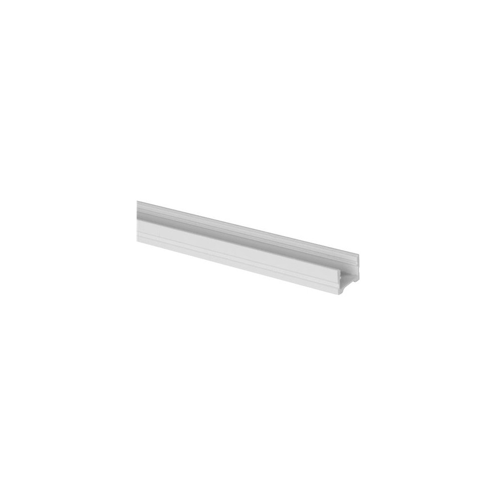 Produktbild för Aluminiumprofil Art Low 2 m anodiserad låg U-profil för bely...