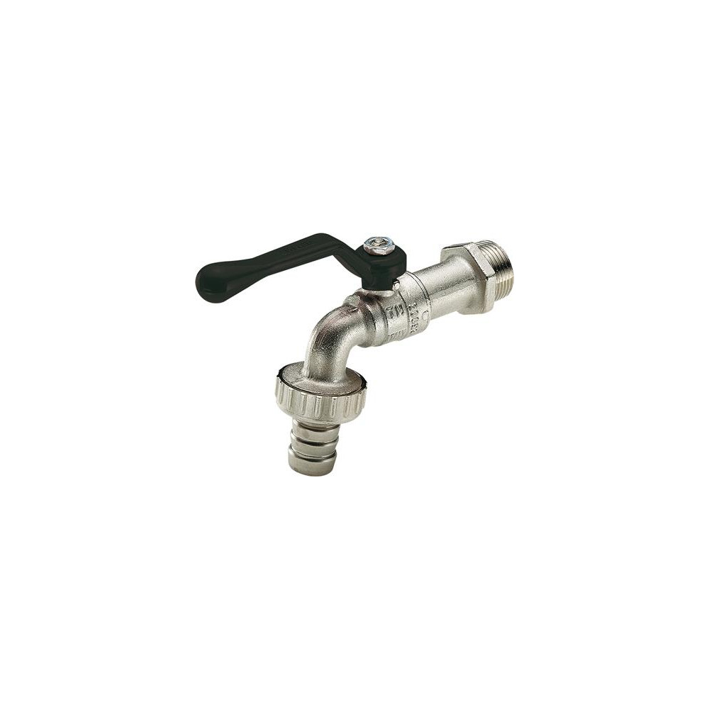 Produktbild för Csslr Plus 1/2" spolekran med slangkoppling och svart handta...