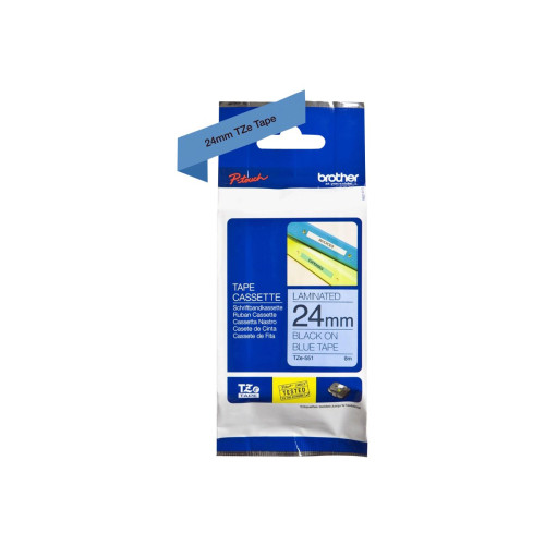 Brother Brother TZe-551 - bandlaminat - 1 kassett(er) - Rulle (2,4 cm)