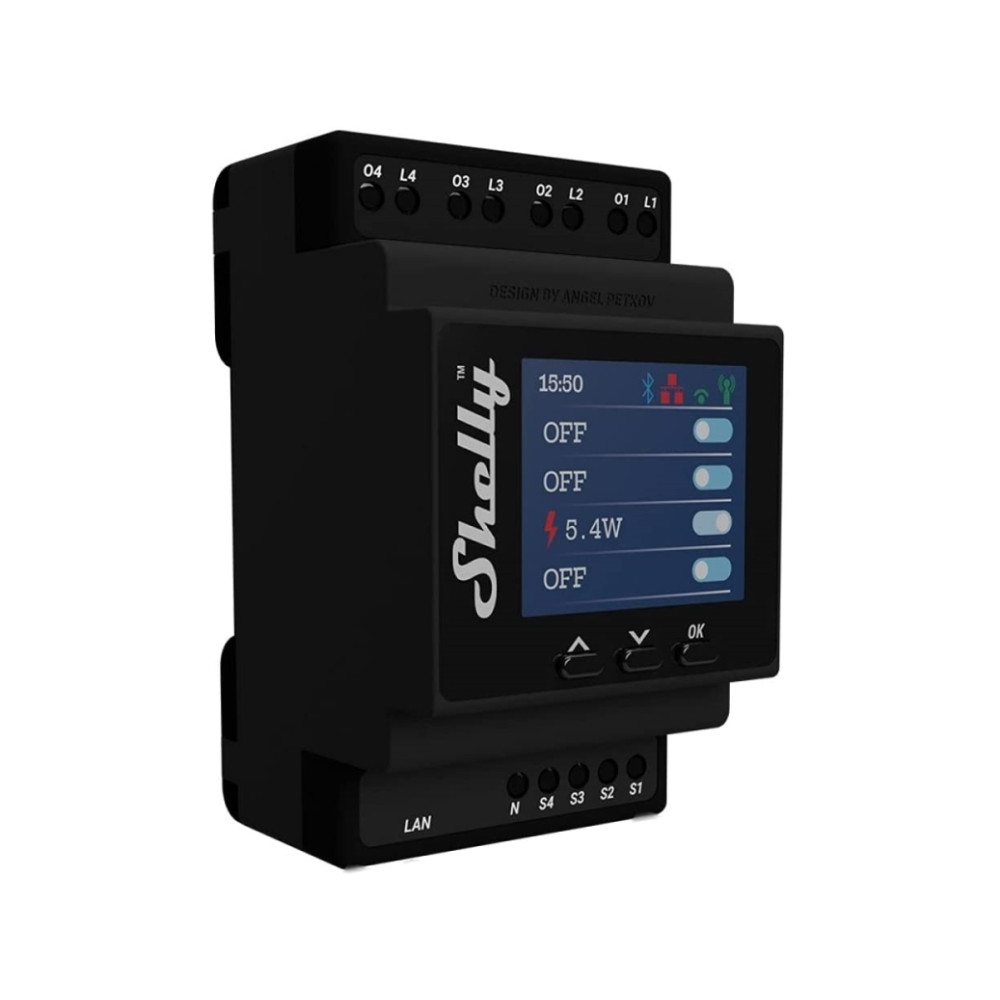 Produktbild för Shelly Pro 4PM V2