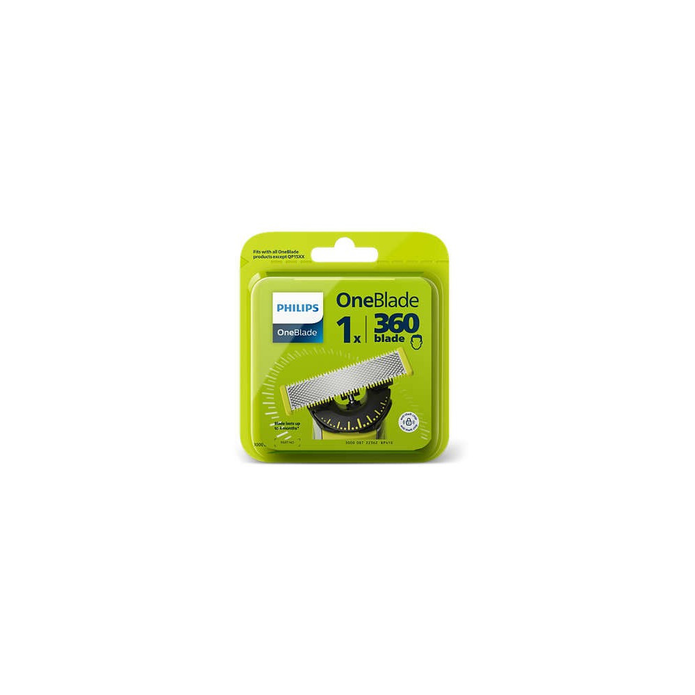Produktbild för Philips Philips | OneBlade Replacement blade | QP410/50 | Ju...