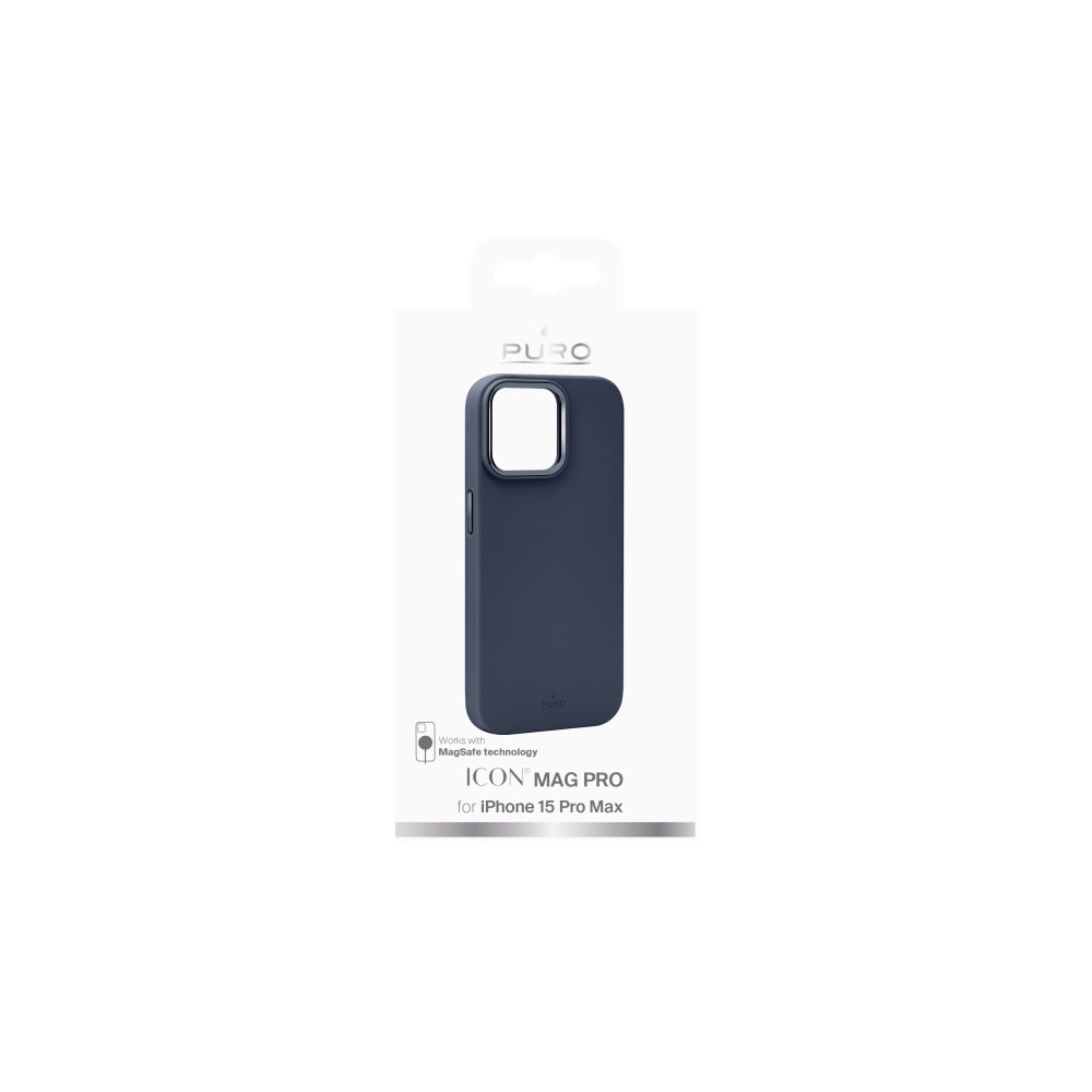 Produktbild för PURO PUIPC15P67ICONMPDKBL, Mobilskal, Apple, iPhone 15 Pro M...