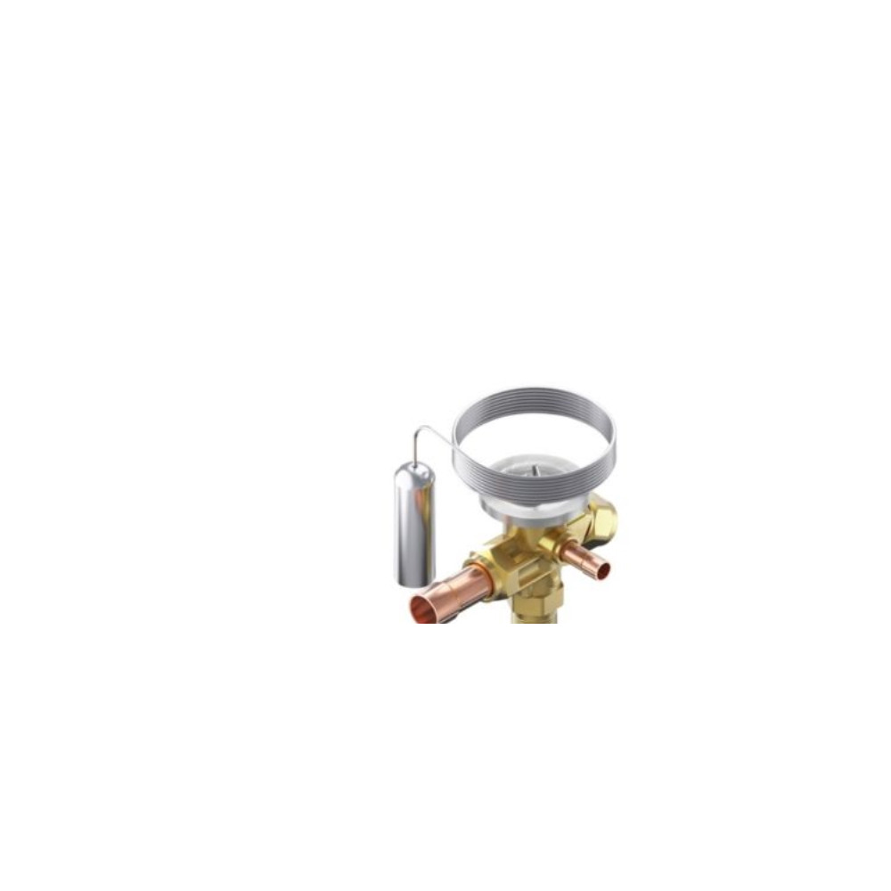 Produktbild för Danfoss TE2 termostatisk expansionsventil R134a/R513A 3/8" f...