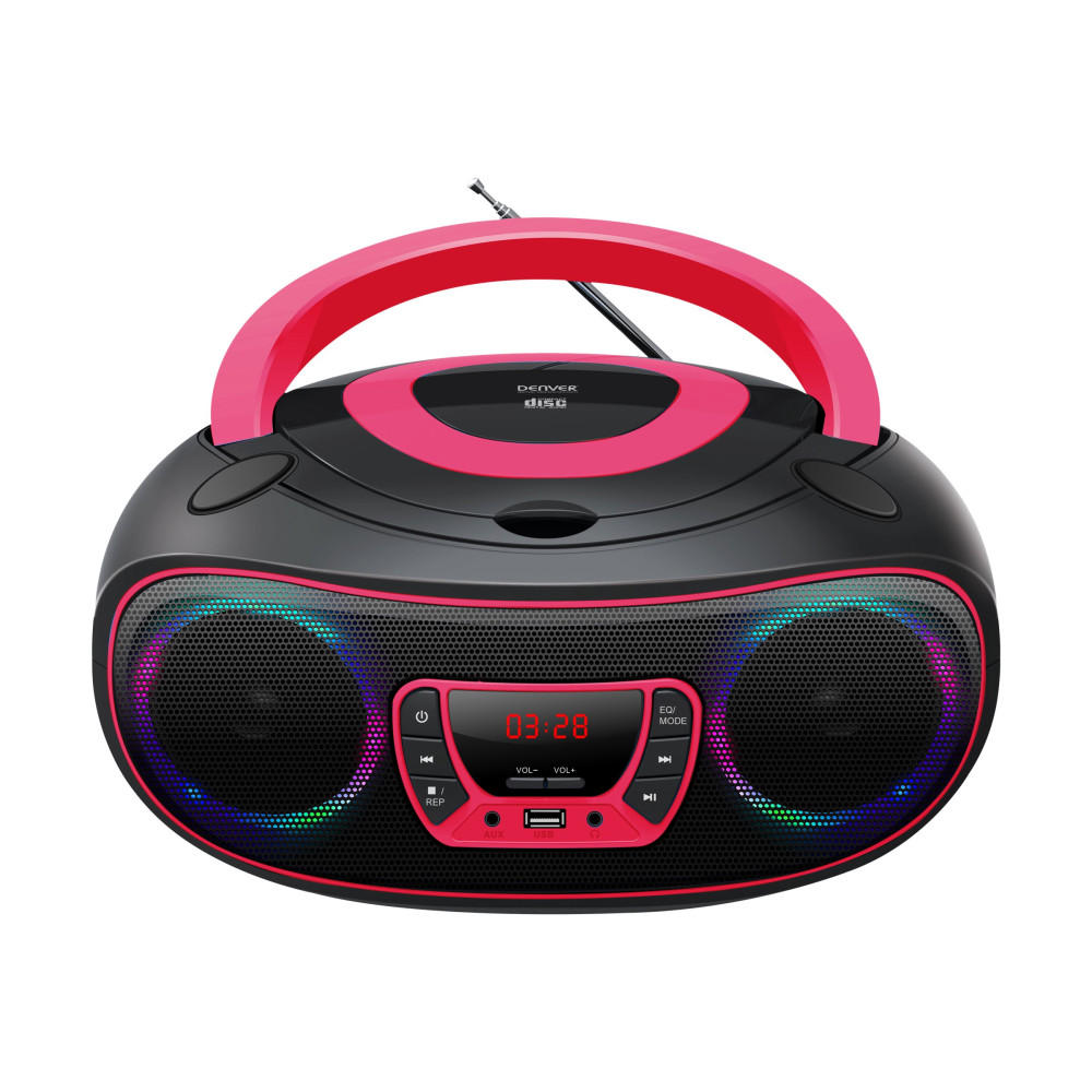 Produktbild för DENVER TCL-212BT - boombox - CD, USB-radio, Bluetooth