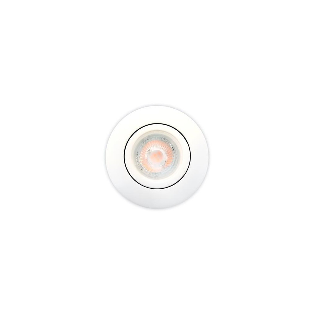 Produktbild för Luna Quick install 2.0 downlight ISO GU10, matt vit, 3000K,...