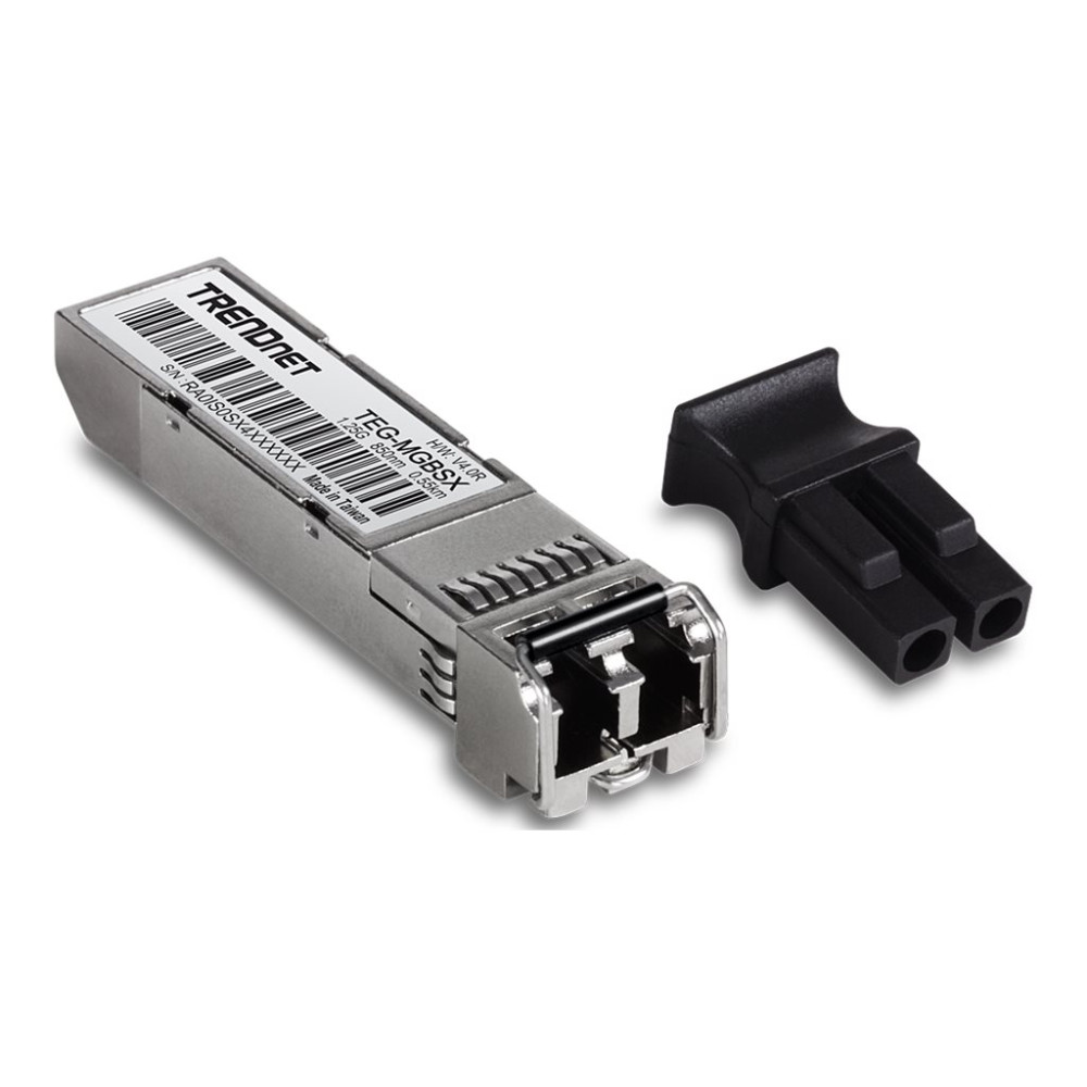 Produktbild för TRENDnet TEG MGBSX - SFP-sändar/mottagarmodul (mini-GBIC) - 1GbE - TAA-kompatibel