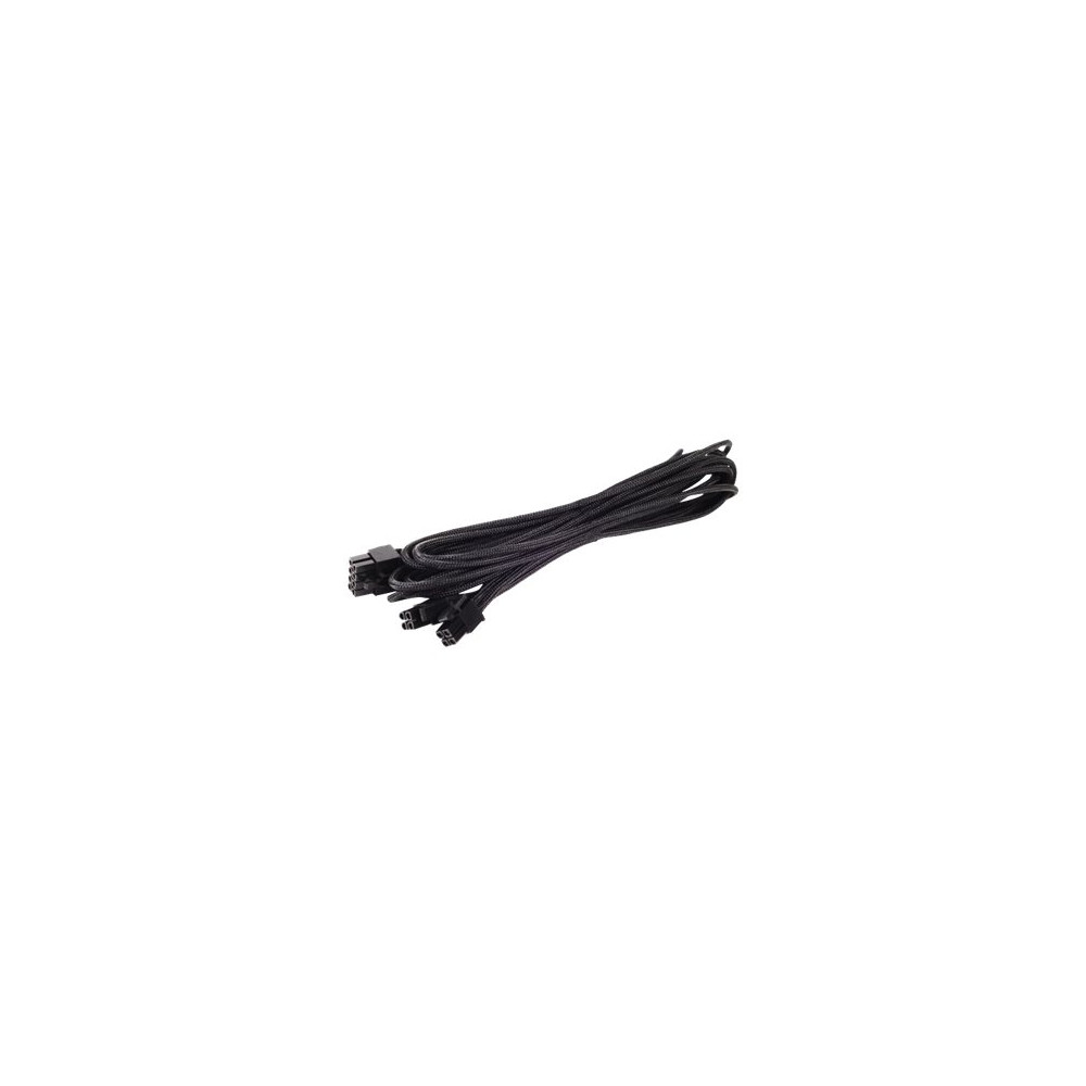 Produktbild för SilverStone PP06B-EPS55 - strömkabel - 8-stifts EPS12V (4+4) - 55 cm