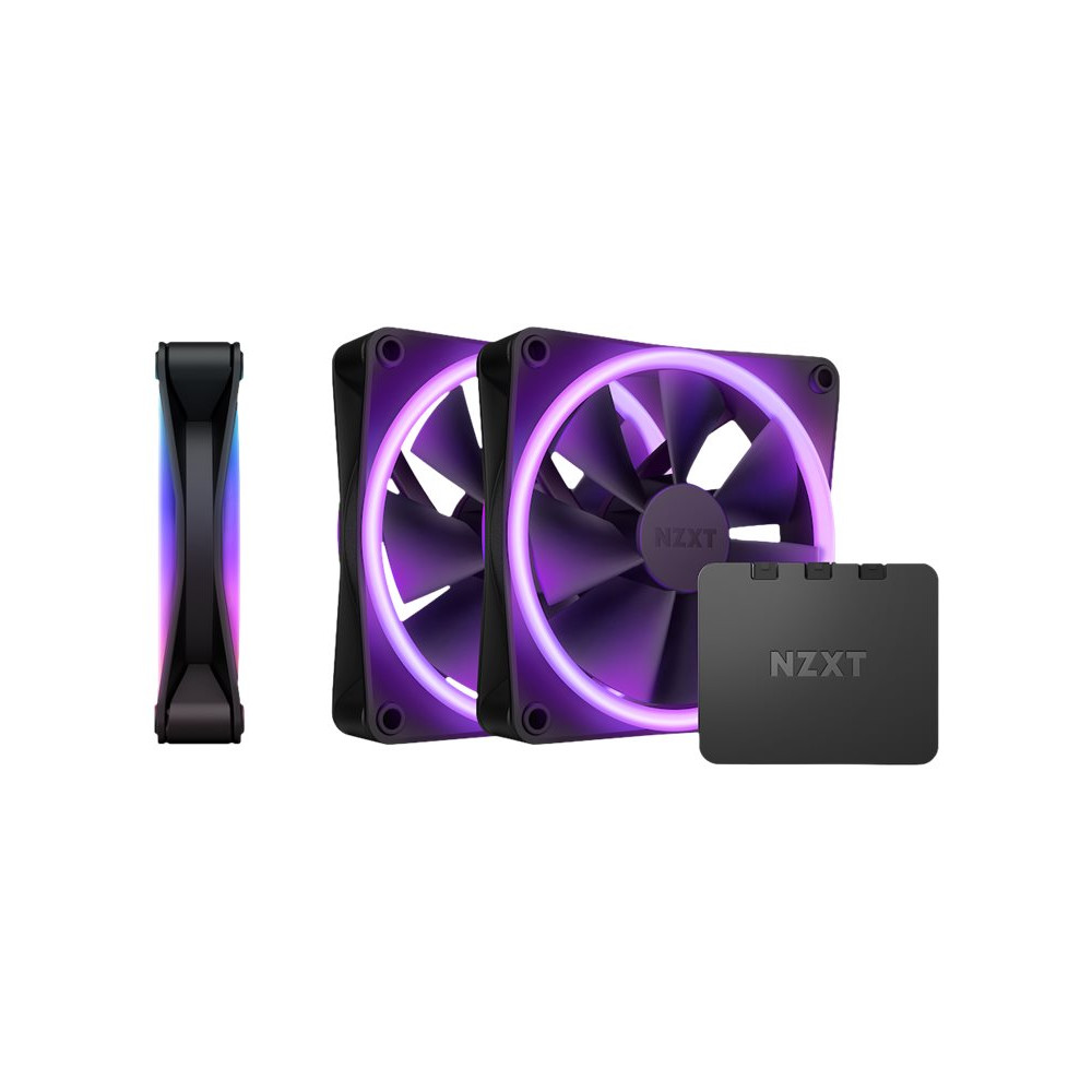 Produktbild för NZXT F Series F120 RGB DUO Triple Pack - lådfläkt