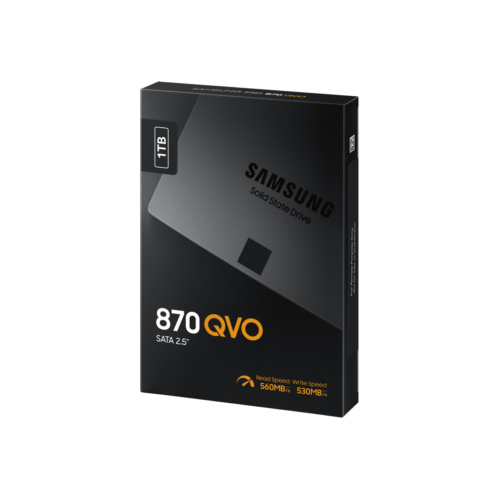 Produktbild för Samsung 870 QVO MZ-77Q1T0BW - SSD - 1 TB - SATA 6Gb/s