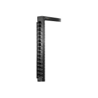 Produktbild för Startech Vertical 0U Server Rack Cable Management w/ D-Ring Hooks - 40U Network Rack Cord Manager Panels - 2x 3ft Wire Organizers (CMVER40UD) - D-ringkabelhanteringssats - 40U