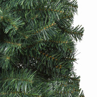 Produktbild för Konstgjord julgran Grön 270 cm PVC och stål och plast