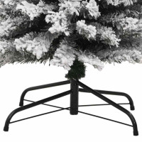 Produktbild för Konstgjord julgran Grön 240 cm PVC och stål och plast