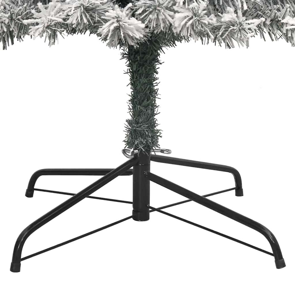 Produktbild för Konstgjord julgran Grön 270 cm PVC och stål och plast