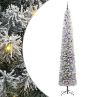Produktbild för Konstgjord julgran Grön 270 cm PVC och stål och plast