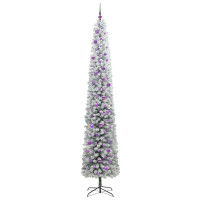 Produktbild för Konstgjord julgran Grön 270 cm PVC och stål och plast