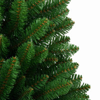 Produktbild för Konstgjord julgran Grön 150 cm PVC och metall