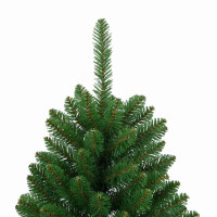 Produktbild för Konstgjord julgran Grön 150 cm PVC och metall
