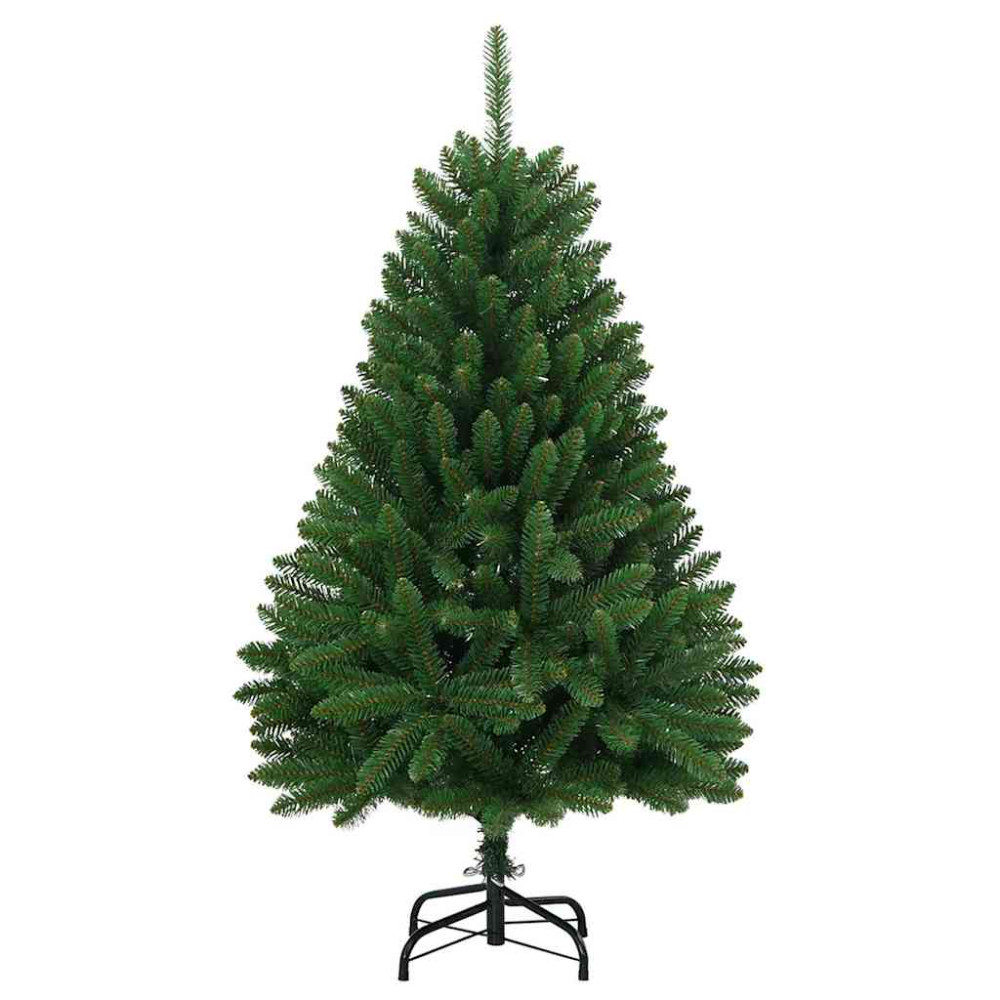Produktbild för Konstgjord julgran Grön 150 cm PVC och metall