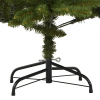 Produktbild för Konstgjord julgran Grön 180 cm PVC och metall