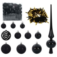 Produktbild för Konstgjord julgran Grön 240 cm PVC och Plast och Stål
