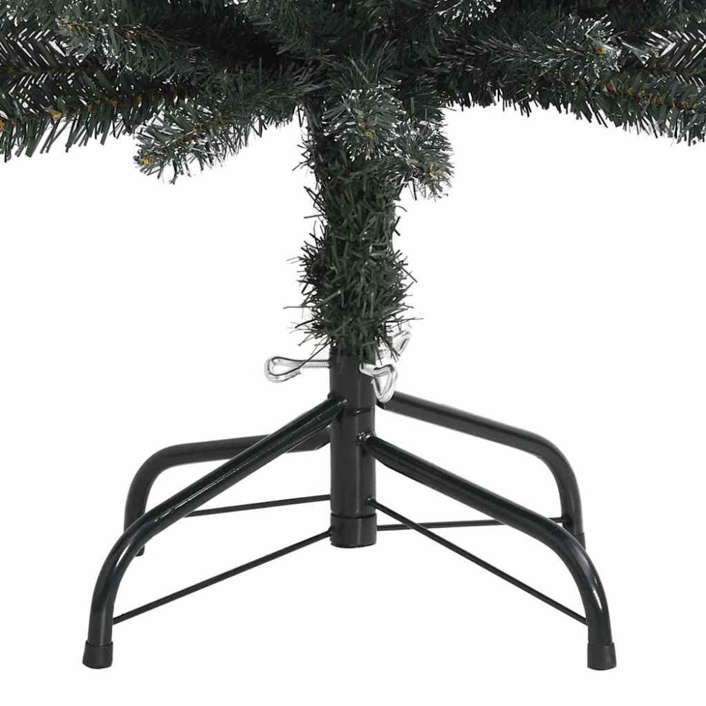 Produktbild för Konstgjord julgran Grön 120 cm PVC och Plast och Stål