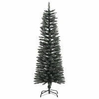 Produktbild för Konstgjord julgran Grön 120 cm PVC och Plast och Stål