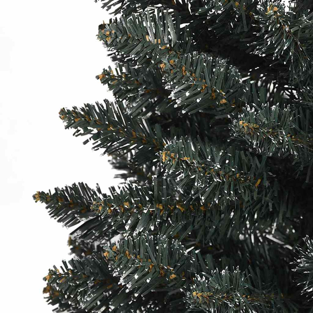 Produktbild för Konstgjord julgran Grön 120 cm PVC och Plast och Stål