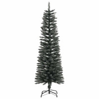 Produktbild för Konstgjord julgran Grön 150 cm PVC och Plast och Stål