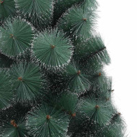Produktbild för Konstgjord förbelyst julgran med bollsats Grön 240 cm PET