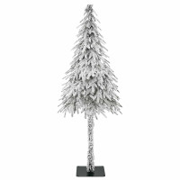 Produktbild för Julgran med 300 LED-lampor med stativ Vit 210 cm PE och Stål