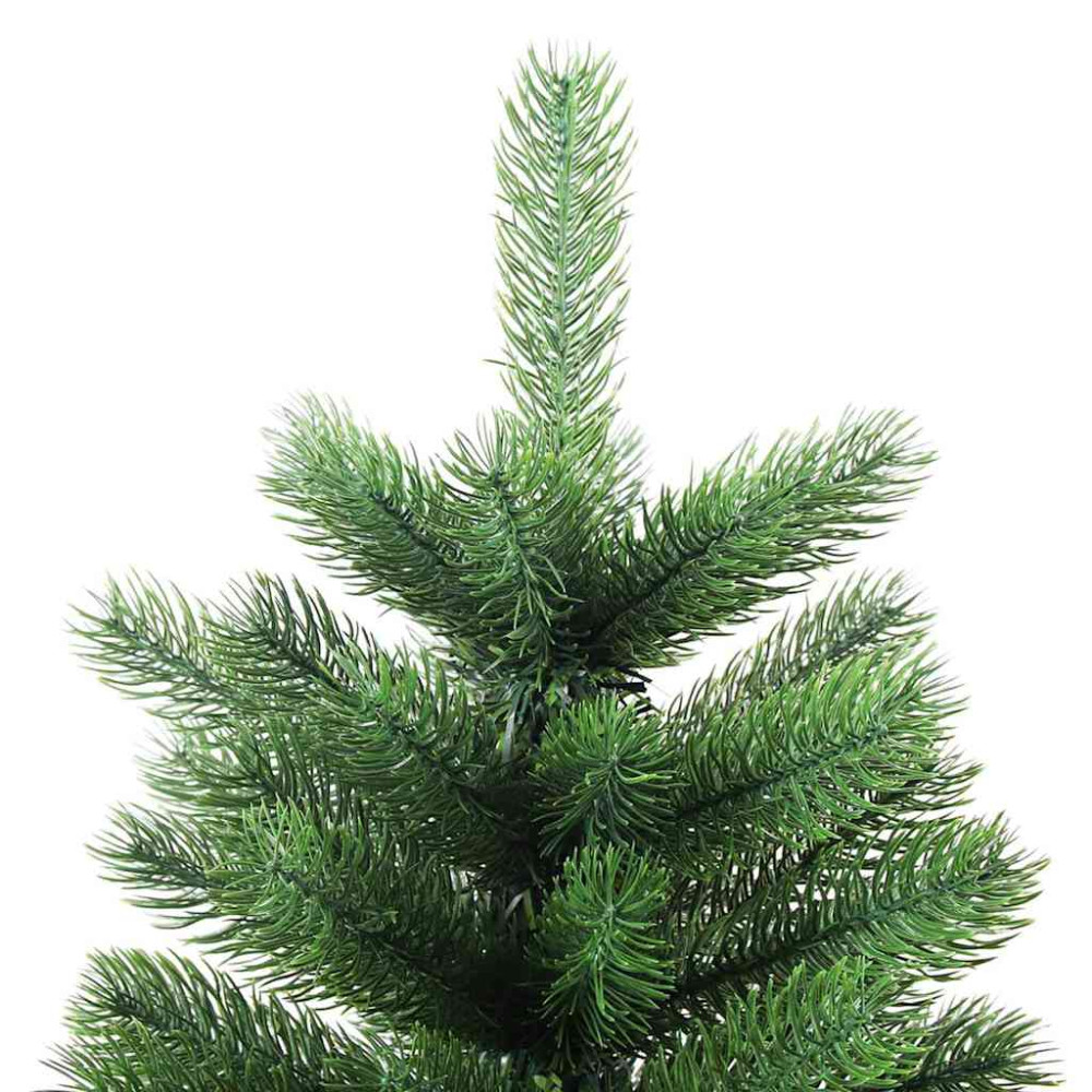 Produktbild för Julgran med 150 LED-lampor med stativ Grön 90 cm PE