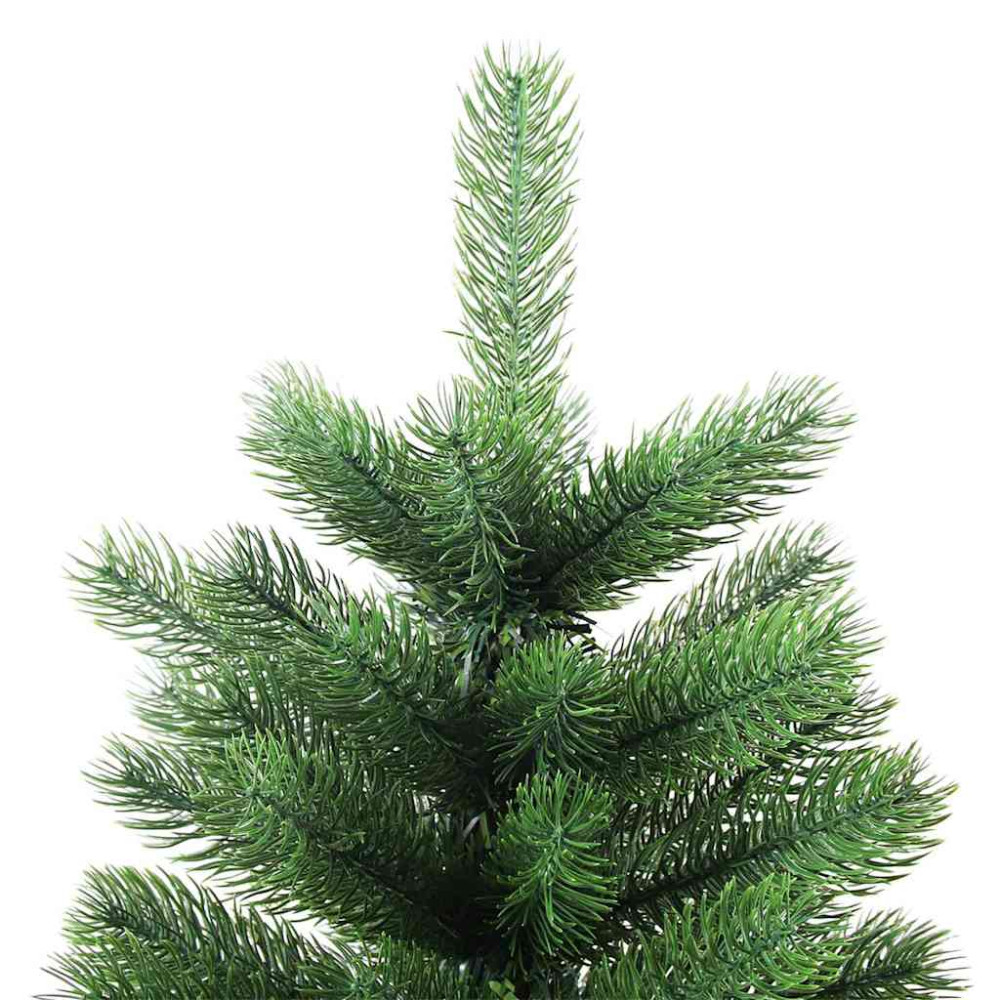 Produktbild för Julgran med 150 LED-lampor med stativ Grön 90 cm PE