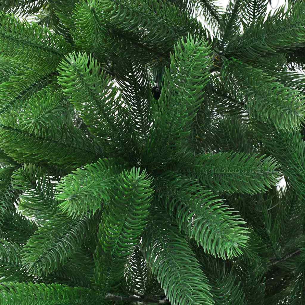 Produktbild för Julgran med 150 LED-lampor med stativ Grön 150 cm PE
